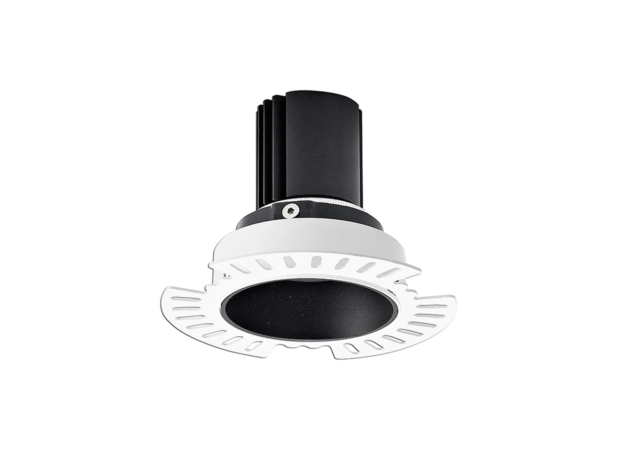 Basy A 12 Tridonic Powered 12W 2700K 1200lm 36° CRI>90 LED Engine Black Adjustable Recessed Spotlight, IP20 DM201870  Dlux Basy A 12